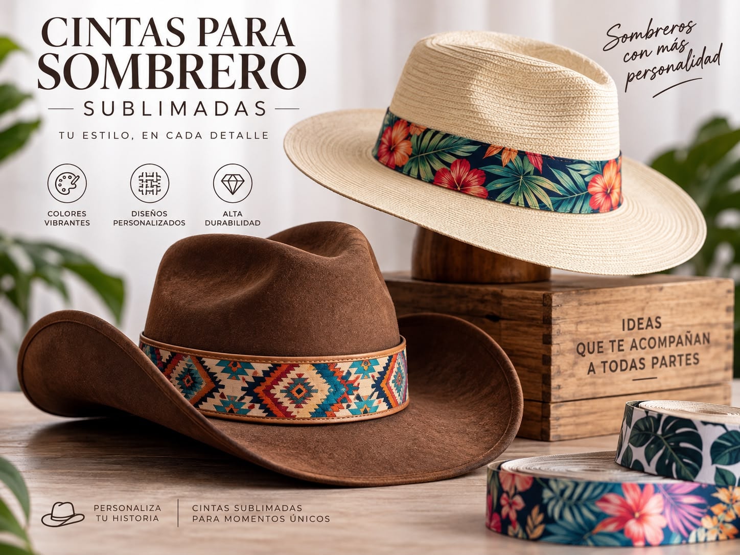 Cintas para sombrero